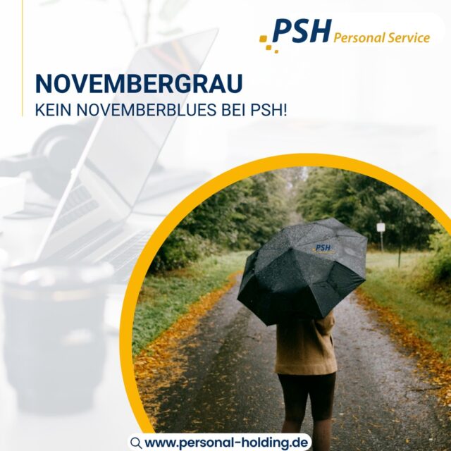 Draußen Grau, regnerisch und kühl?⁠
⁠
Okay, ehrlich... Der November ist jetzt auch nicht gerade unser Lieblingsmonat. 🌧️⁠
⁠
Aber mit Kaffee, Kolleg:innen und ein bisschen Galgenhumor kriegen wir selbst graue Tage bunt. 🦩⁠
⁠
So läuft’s bei PSH: echt, direkt und mit Herz. 💛⁠
⁠
⁠
#TeamPSH#GuteLauneTrotzNovember#MenschBleibtMensch#PSH#JobsDiePassen#Personalvermittlung#Übernahme#KarriereMitPSH#ZukunftGestalten#WirSuchenDich#autumn