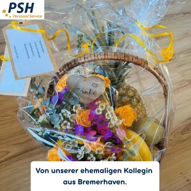 Viele sprechen über gutes Arbeitsklima. 🤝⁠
⁠
Aber am Ende zeigen es die Menschen, die schon bei dir gearbeitet haben. 💛⁠
⁠
Ein Dankeschön von einer ehemaligen Mitarbeiterin aus Bremerhaven, ehrlicher geht es nicht. ✨️⁠
⁠
Genau solche Momente machen den Unterschied. 💛⁠
⁠
#psh#dankbarkeit#bremerhaven#jobs#teampsh#personalholding#unternehmenskultur#mitarbeiter