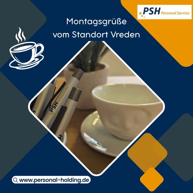 Voller Fokus auch am Montag ☕⁠
⁠
Wir starten motiviert aus Vreden in die neue Woche.⁠
Gemeinsam mit Kathrin Dörrenbächer, Laura Lutter und Mumina Sahin werden heute die ersten Ziele für diese Woche erreicht.🤝⁠
⁠
Habt alle einen erfolgreichen Montag! 💪⁠
⁠
#teampsh#vreden#teamwork#Montag#motiviert#gemeinsam#personalservice#erfolgreich#recruiting⁠