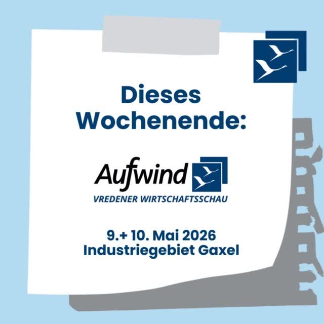 Der Countdown läuft! ⌛⁠
⁠
Kommendes Wochenende öffnet die Aufwind Messe ihr Tore und wir von PSH können es kaum erwarten. 🎉⁠
⁠
Egal, ob ihr euch für neue berufliche Wege interessiert, einfach mal hinter die Kulissen von PSH blicken wollt oder wissen möchtet,⁠
an welchen Projekten wir gerade tüfteln, wir sind für euch da. 🤝⁠
⁠
Packt eure Fragen ein und besucht uns an unserem Stand!⁠
⁠
📍Wo?  Industriegebiet Gaxel, Zelt C, Nummer 12⁠
⁠
📅 Wann? 9.05 + 10.05.2026⁠
⁠
Wer von euch ist dabei? Schreibt es uns gerne in die Kommentare! 👍⁠
⁠
#AufwindMesse#TeamPSH#Messe2026#Karriere#Countdown#PersonalService#Aufwind#PSH#DiesesWochenende#aufwindvreden⁠