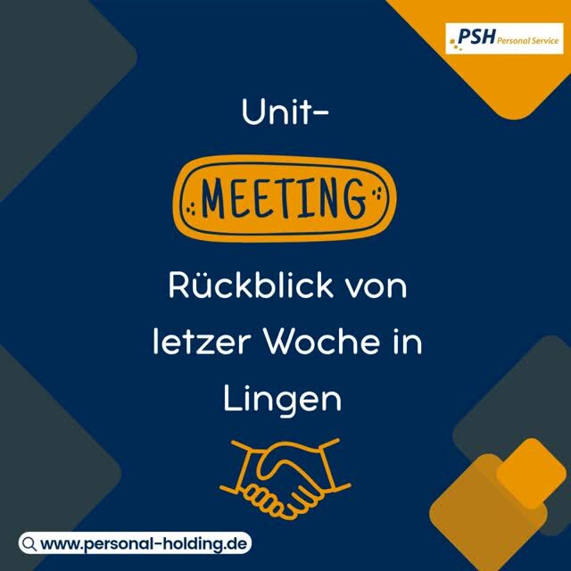 Strategie-Tag in Lingen. 📍💻⁠
⁠
Letzte Woche kamen unsere Geschäftsführung und alle Standortleiter zum großen Unit-Meeting zusammen.🚀⁠
⁠
Im Fokus des Treffens standen der persönliche Austausch und wertvoller Input für unsere kommenden Projekte. 💬⁠
Es ist immer wieder inspirierend zu sehen, wie viel Energie freigesetzt wird, wenn alle Standorte an einem Tisch an gemeinsamen Zielen arbeiten. 🚀⁠
⁠
Ein produktiver Tag mit den besten Aussichten für die Zukunft! ✨⁠
⁠
#Personalvermittlung#UnitMeeting#Lingen#Standortleiter#Geschäftsführung#Austausch#Input#Teamwork#Recruiting#Emsland#Zusammenarbeit#BusinessUpdate#Personalberatung#RegionalVernetzt#Management#Erfolg#WorkWithVision#PersonalService⁠