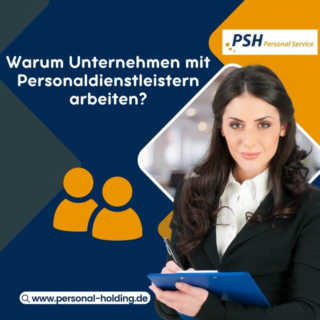 Schluss mit der ewigen Suche! ⁠
🛑 So finden Job & Talent schneller zusammen.⁠
⁠
Auf der einen Seite: Unternehmen, die händeringend Personal suchen. 🏢⁠
Auf der anderen Seite: Talente, die bereit für den nächsten Schritt sind. 🚀⁠
Und trotzdem passt es oft nicht. Warum? Weil der Recruiting-Prozess oft langsam und ineffizient ist. ⚡️⁠
⁠
Genau hier kommen wir als Personaldienstleister ins Spiel: ⁠
Wir sind der Turbo-Beschleuniger für beide Seiten. 🔄⁠
⁠
🚀 Vorteile für Unternehmen:⁠
✅ Zeit sparen: Wir filtern, Sie entscheiden.⁠
✅ Qualität: Zugriff auf geprüfte Fachkräfte.⁠
✅ Tempo: Vakanzen schneller schließen.⁠
⁠
🤝 Vorteile für Bewerber:⁠
✅ Passgenauigkeit: Wir finden den Job, der WIRKLICH zu dir passt.⁠
✅ Karriere-Boost: Zugang zu Top-Arbeitgebern.⁠
⁠
Am Ende profitieren alle: Die Firma wächst, das Talent ist glücklich. Win-Win! 🎉⁠
⁠
Neugierig, wie wir arbeiten? Einfach eine Nachricht schreiben oder den Link in der Bio checken!⁠
⁠
www.personal-holding.de⁠
⁠
#karriere#jobfinden#neuermitarbeiter#wirsuchen#personalservice#teampsh#recruiting#worklife#dreamjob