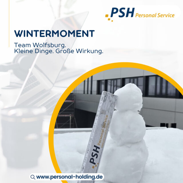 Der Januar zeigt sich von seiner winterlichen Seite☃️⁠
⁠
Der Schneemann steht für einen Moment Pause⁠
im Alltag, bevor es konzentriert weitergeht 💡⁠
⁠
Herzliche Grüße vom Team aus Wolfsburg 💛⁠
⁠
#wolfsburg#psh#januar#schneemann#teampsh#alltag#teamarbeit#winter#herzlich#personalholding